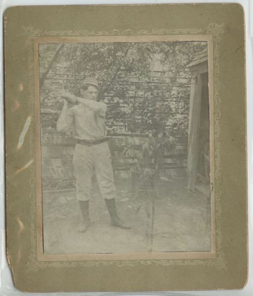 1890 Henry MA Baseball Player